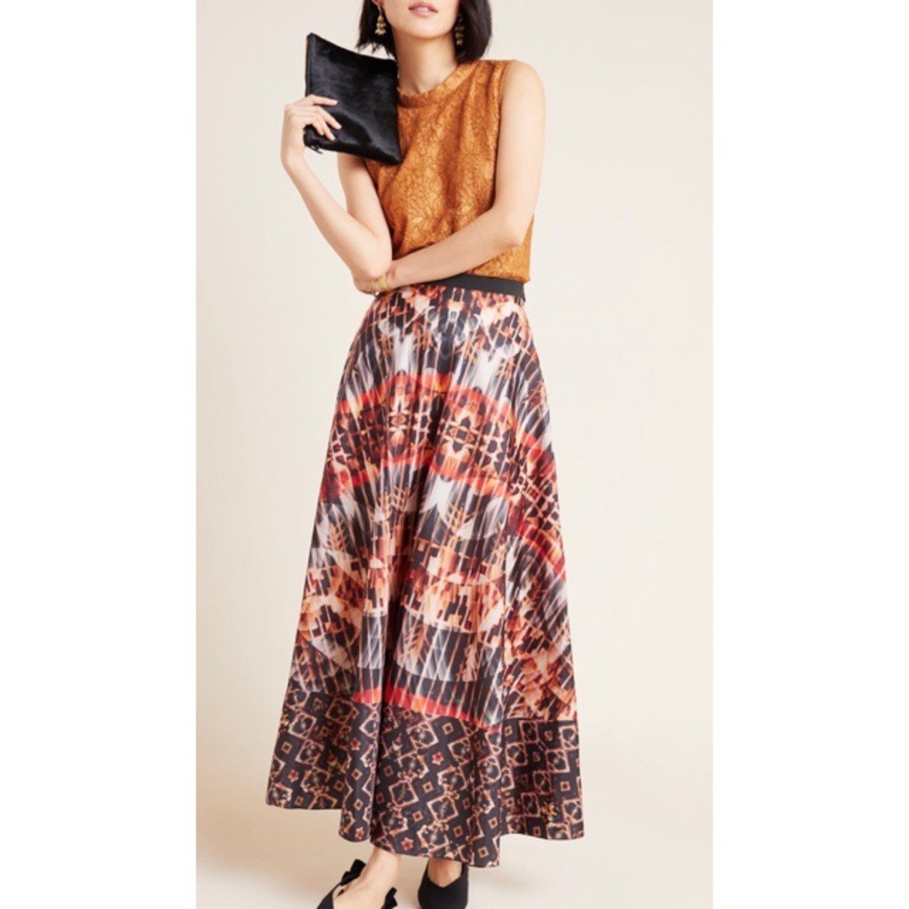 Bhanuni by Jyoti Kaleidoscope Maxi Skirt